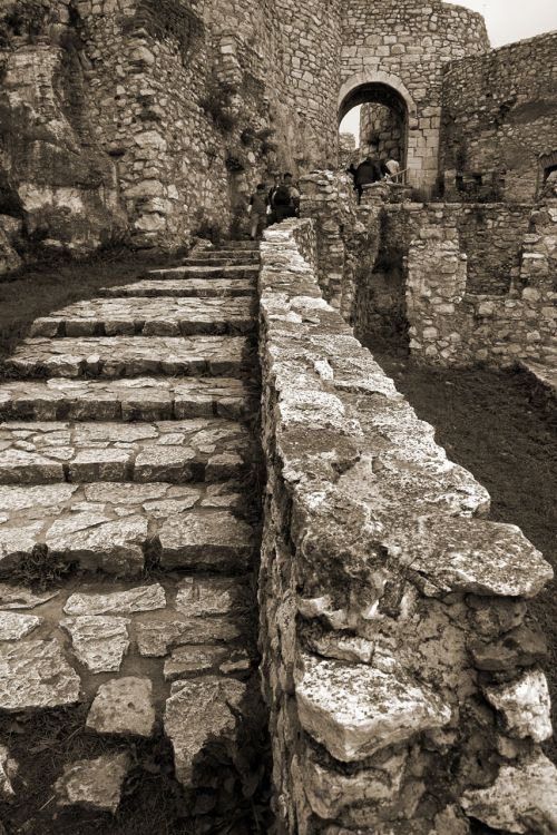 Steps In Spis Castle